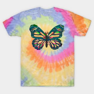 Glitched Butterfly T-Shirt